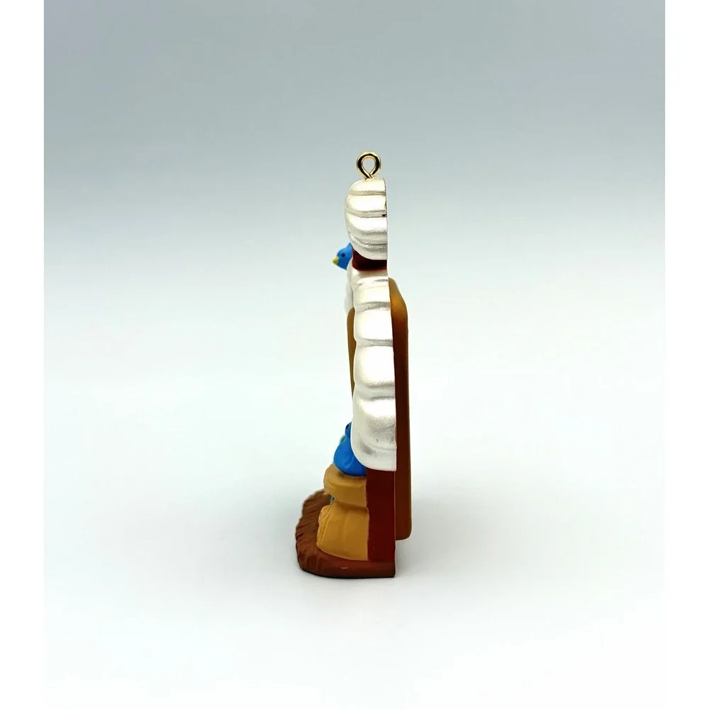 1998 Hallmark Keepsake Ornament #1 Student Photo Holder School House QX6646 VTG